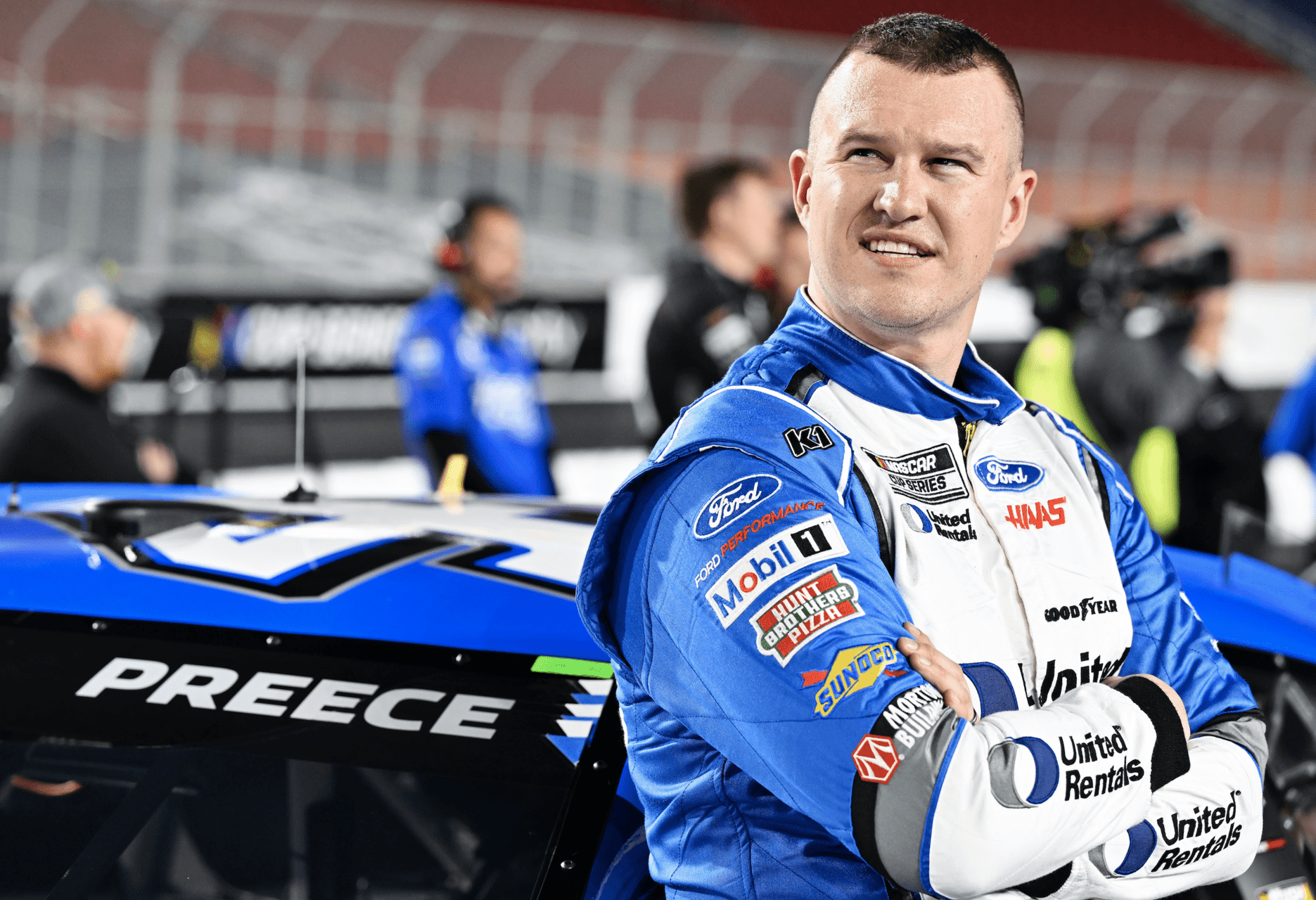 Ryan Preece looks to keep his momentum rolling into the second race of the NASCAR Cup Series season at Auto Club Speedway.