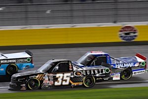 Jake Garcia got to celebrate his 18th birthday in style by scoring a career-best finish in the NASCAR Craftsman Truck Series at Las Vegas Motor Speedway.