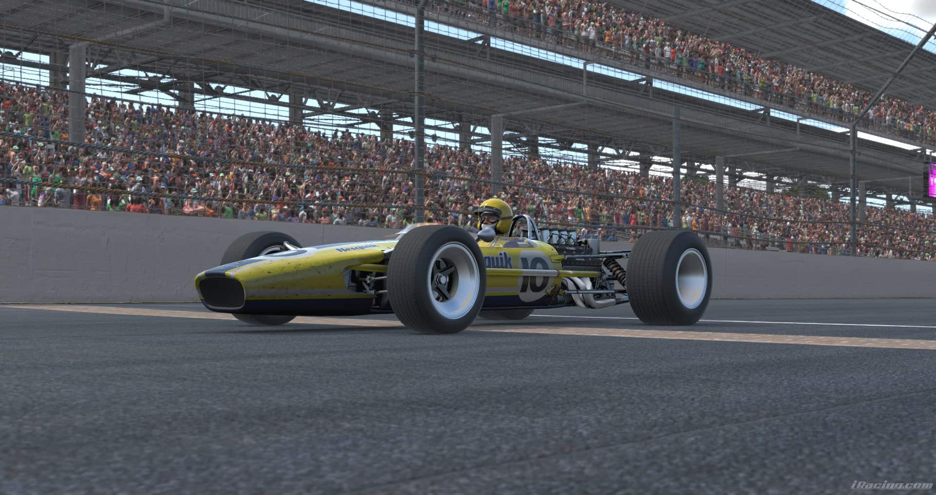Jared Rexing survived the mayhem and scored the victory in the Elite Racing League Classic 500 on iRacing.