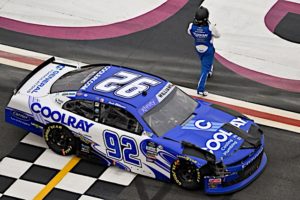 NASCAR suspended Josh Williams for the Circuit of the Americas (COTA) Xfinity race after he parked on track at Atlanta Motor Speedway.