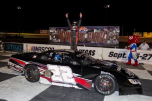 Vincent delforge introduces us to arca menards series west driver bradley erickson.