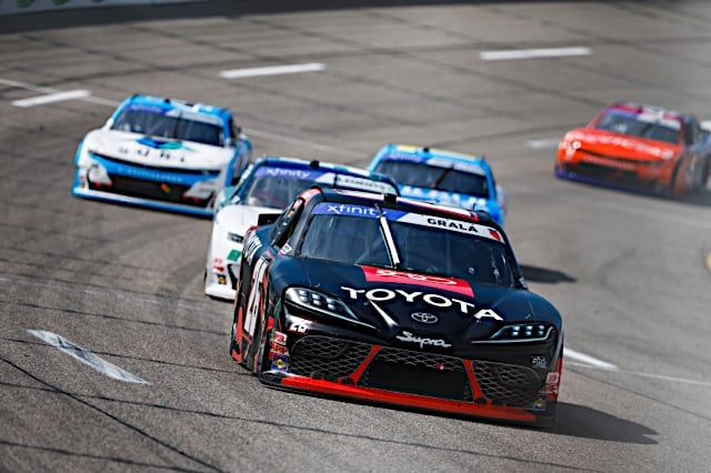 Kaz Grala and Sam Hunt Racing had their best NASCAR Xfinity Series race of the year so far at Richmond Raceway.