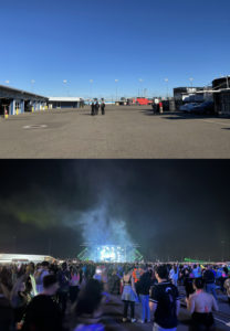 Phoenix raceway offered more than just racing as the nascar track hosted the 2023 phoenix lights music festival and relentess beats.