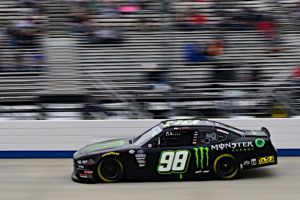 Riley herbst appeared to be on the way to salvaging a top-10 finish at dover motor speedway until he incurred a late-race pit road speeding penalty.