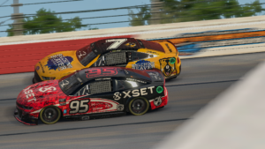 Casey Kirwan continues to recreate iconic NASCAR moments as he racks up wins in the eNASCAR Coca-Cola iRacing Series.