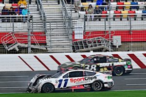 Denny hamlin called for chase elliott to be suspended after the hendrick motorsports driver retaliated against him in the coca-cola 600.