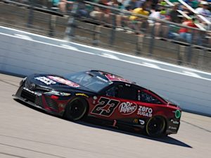 Bubba wallace hopes a fourth-place finish at kansas speedway is an opportunity for a reset in his 2023 nascar cup series season.