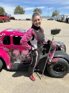 15-year-old roxali kamper plans to make her arca menards series west debut at portland international raceway with last chance racing.