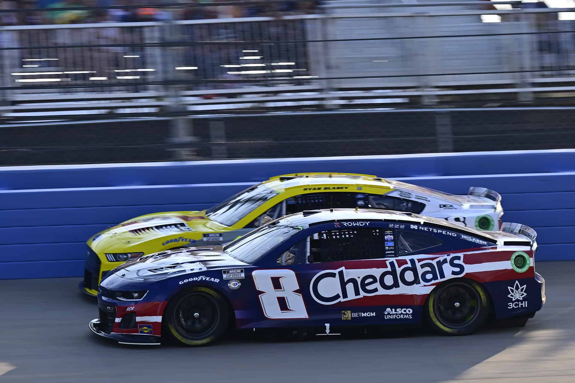 Kyle Busch overcame an early flat tire to a crash and more to score a top-10 finish in the NASCAR Cup Series at Nashville Superspeedway.
