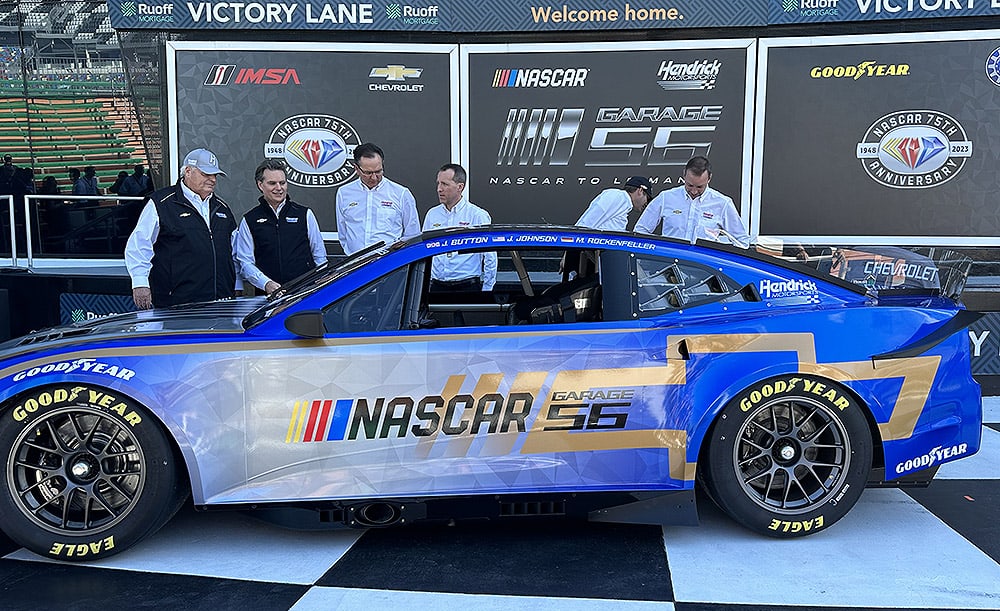 NASCAR Next Gen car takes on 24 Hours of Le Mans race in France