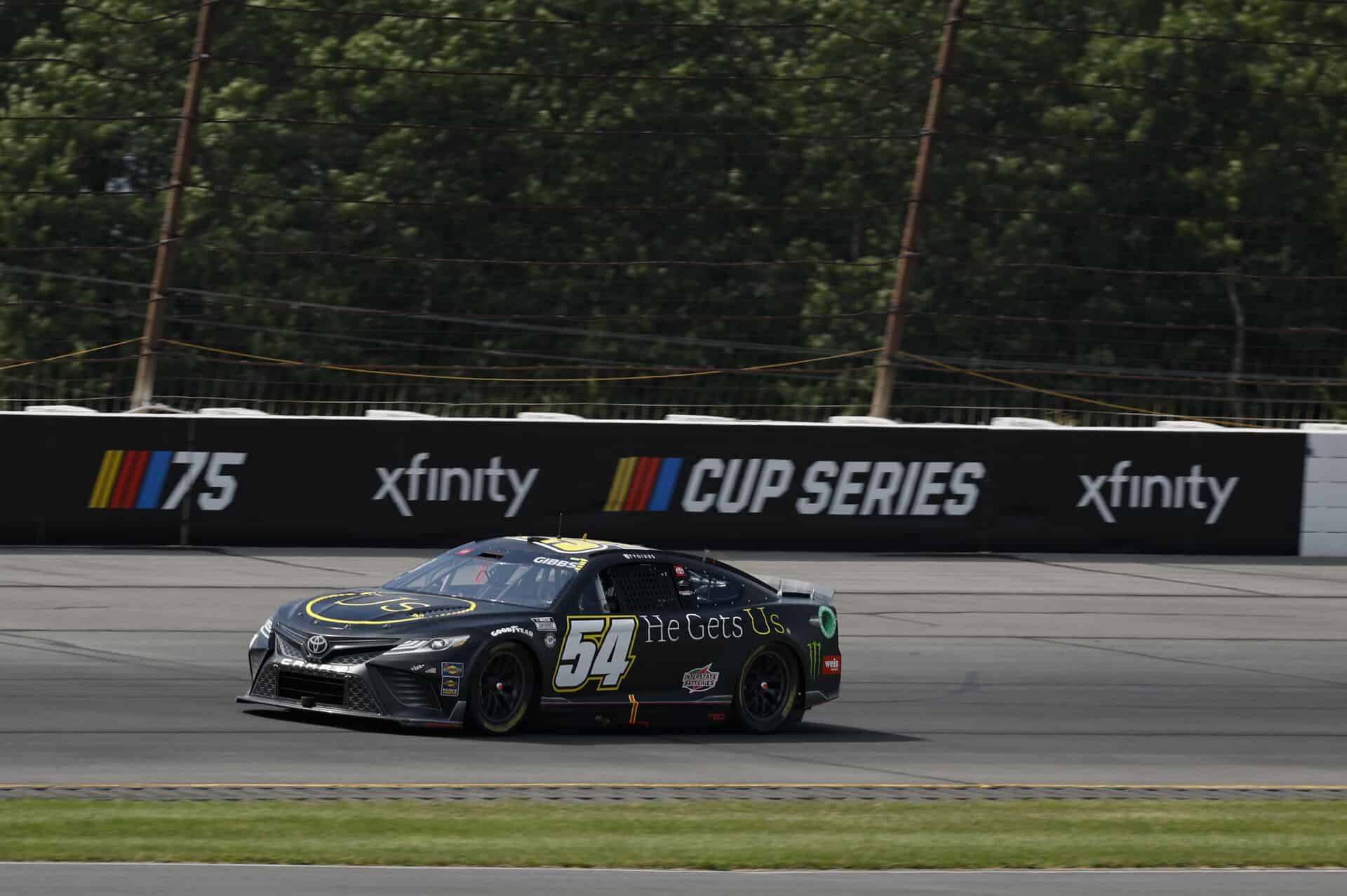 Ty gibbs earned his first career top-five finish in his return to pocono raceway for the nascar cup series highpoint. Com 400.