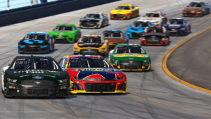 Jimmy Mullis wrecked Garrett Lowe to take the eNASCAR Coca-Cola iRacing Series win at Nashville Superspeedway in controversial fashion.