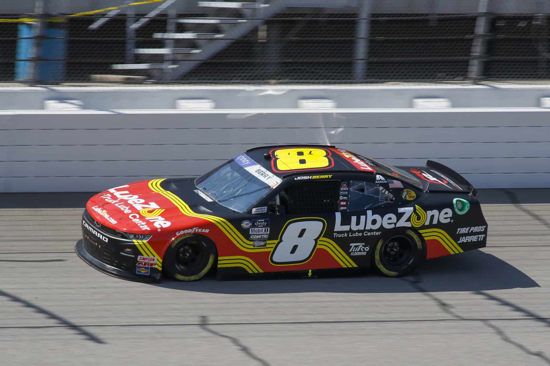 JR Motorsports' Josh Berry was disappointed after a runner-up finish in the NASCAR Xfinity Series at Michigan International Speedway.