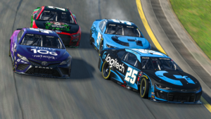 Michael guest earned his first career enascar coca-cola iracing series victory and punched his ticket to nascar's esports playoffs.