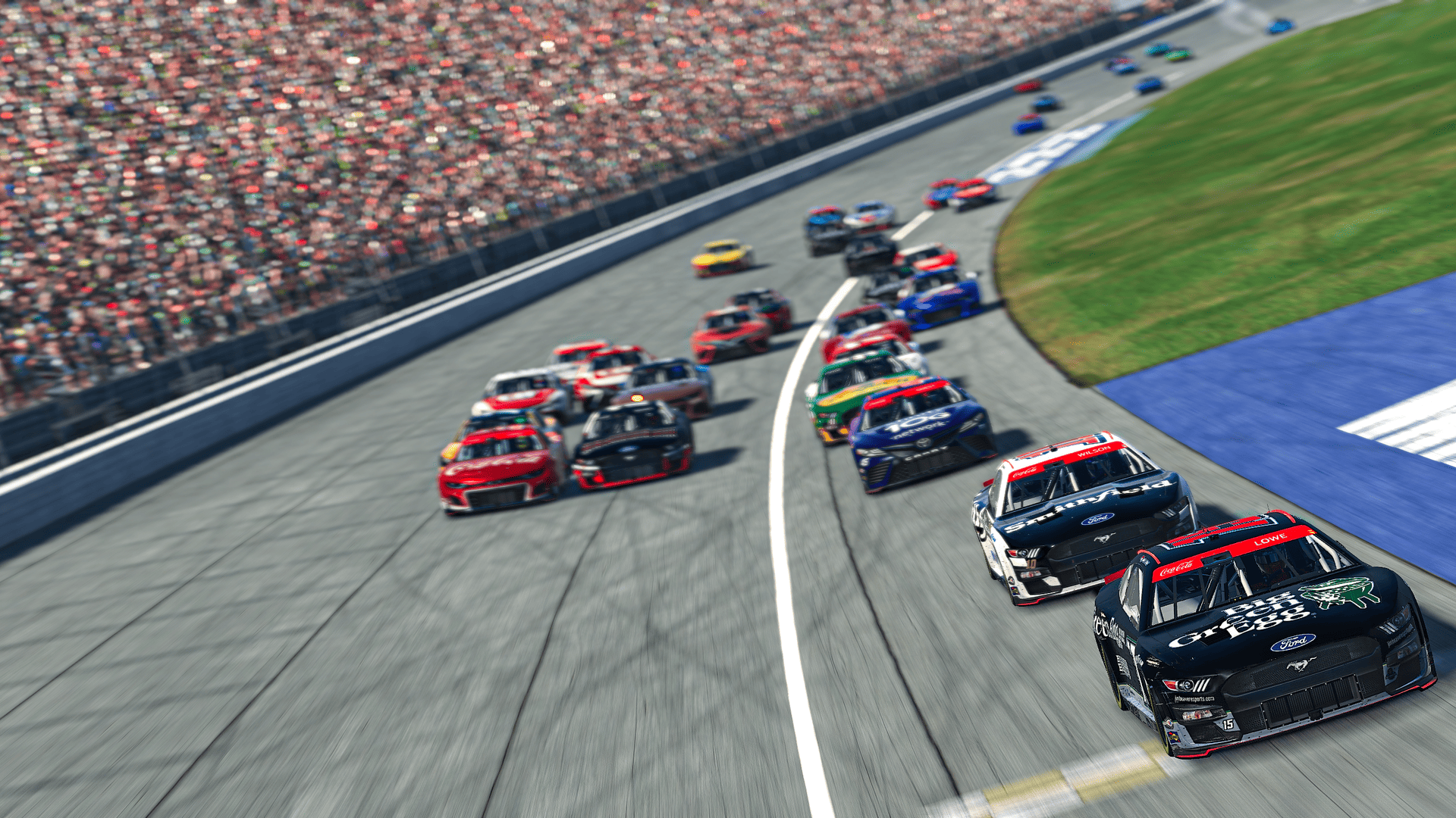 Lowe Wins Michigan, Clinches eNASCAR Championship 4 Berth