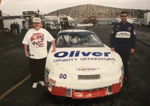 Vincent delforge honors the memory of nascar winston west and arca menards series west team owner geoff burney.