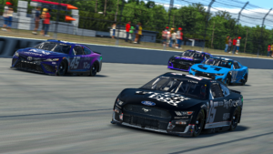 The eNASCAR Coca-Cola iRacing Series playoffs start at Michigan International Speedway with 10 drivers battling for the title.