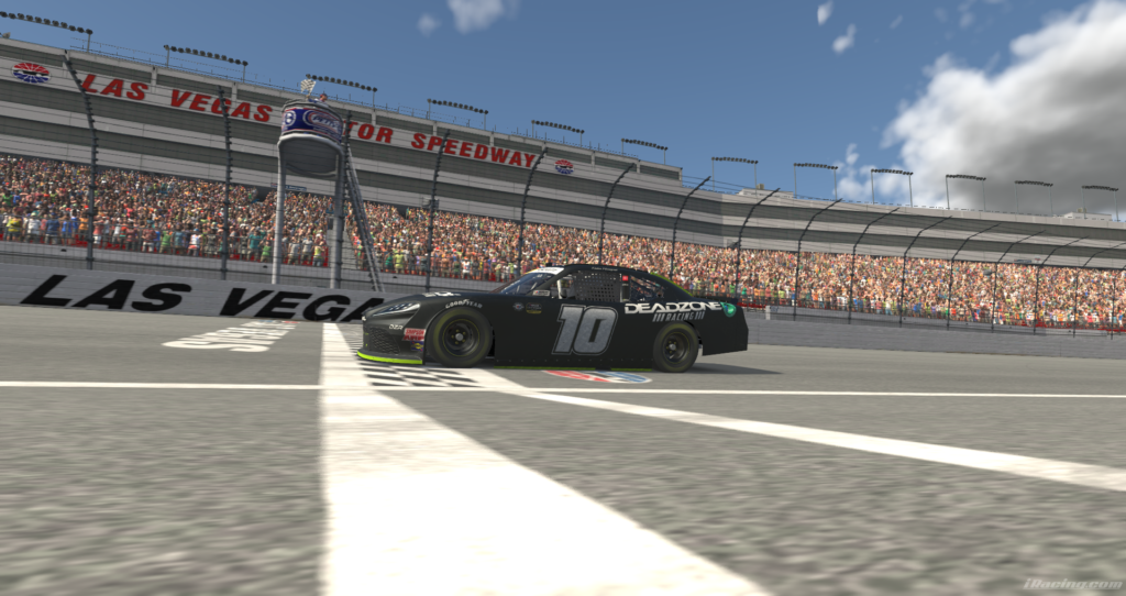 ARCA driver Kaden Honeycutt dominated the eNASCAR Contender iRacing Series season opener.