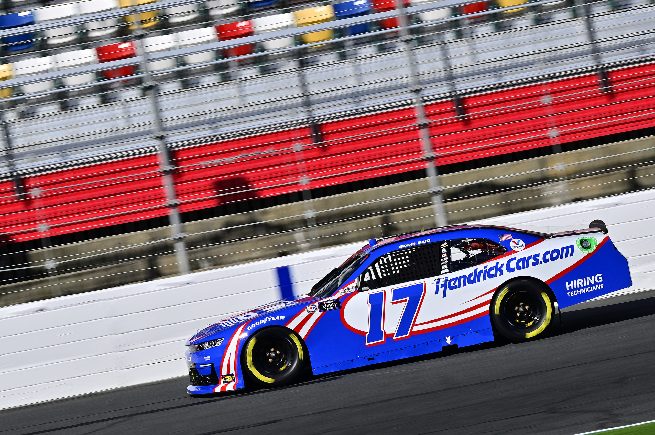 Boris Said's chance in a Hendrick Motorsports Chevrolet proved to be a missed opportunity after a mechanical failure in NASCAR Xfinity Series qualifying at the Charlotte Motor Speedway ROVAL.
