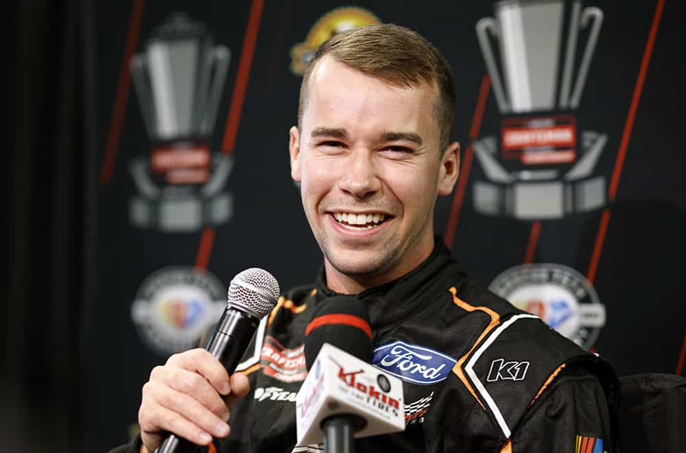 Ben Rhodes burns for a second NASCAR Craftsman Truck Series championship. Photo by Getty Images