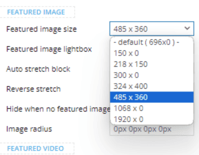 Featured Image Broken
