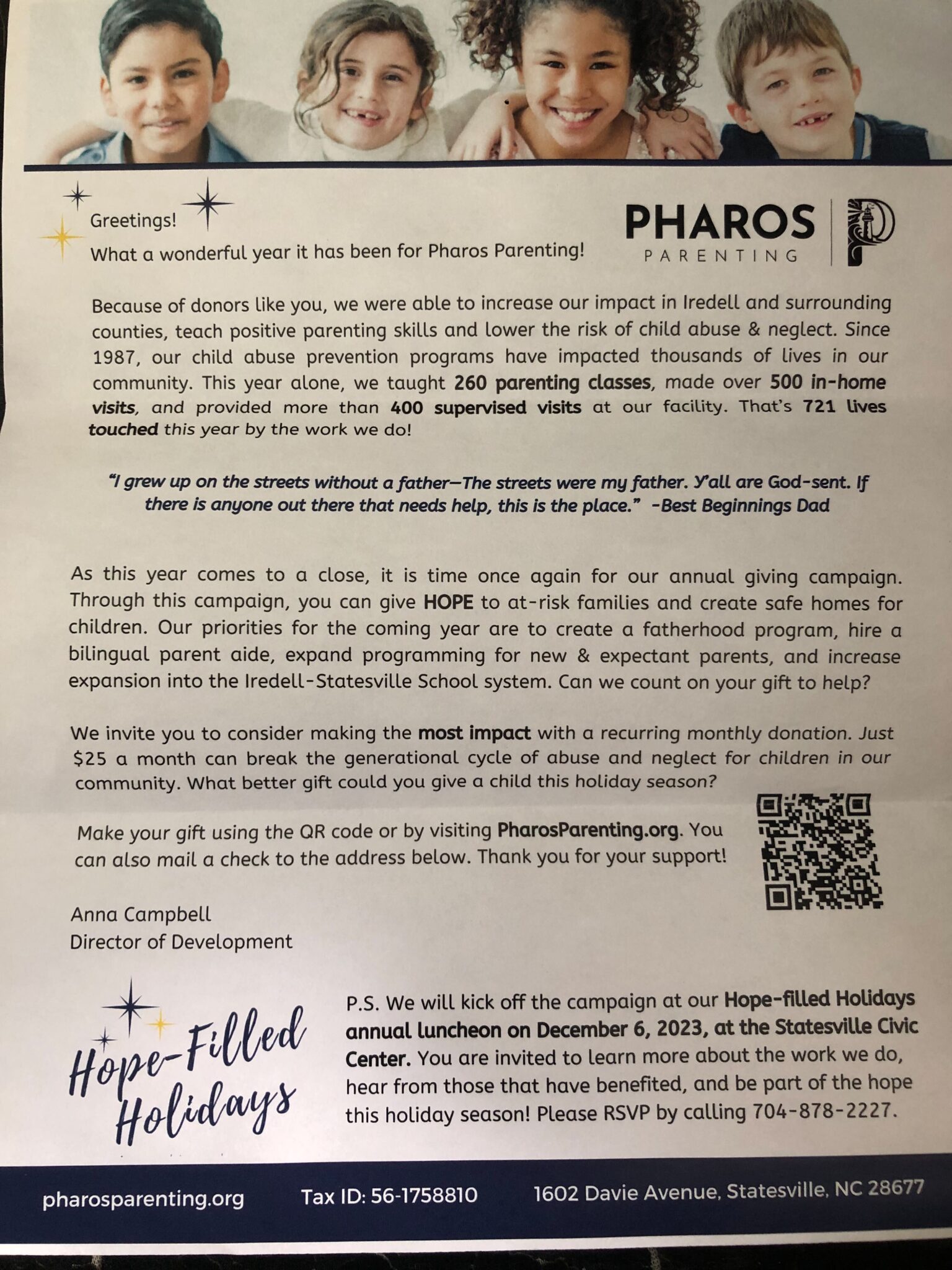 PHAROS, Stocks for Tots’ Intertwined Story Aids Kids