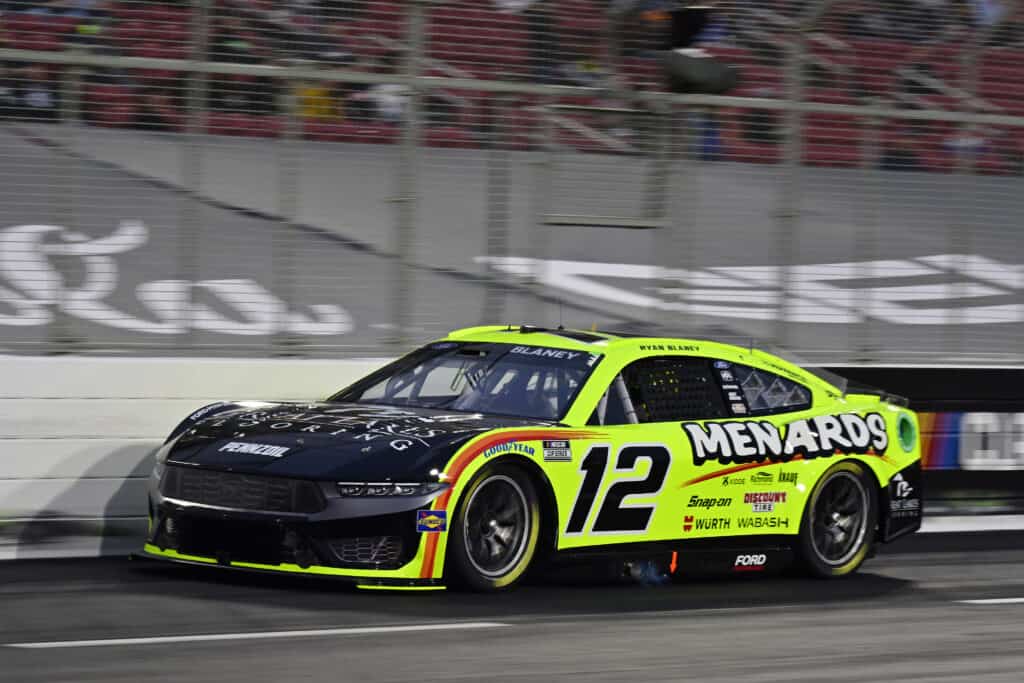 Ryan Blaney secures podium finish in unprecedented Busch Light Clash ...