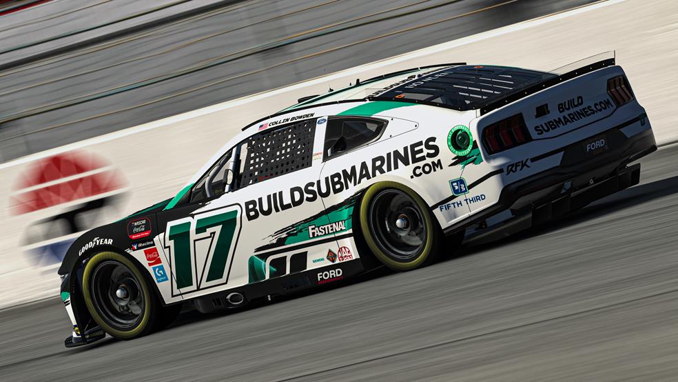 Collin bowden will have a sense of pride competing at his home track of richmond raceway with his hometown sponsor and employer on his rfk racing car, buildsubmarines. Com.