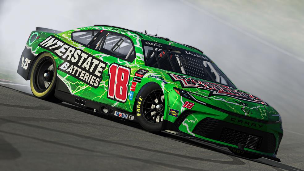 Bobby Zalenski earned his 15th career eNASCAR Coca-Cola iRacing Series victory at the virtual Brands Hatch Grand Prix Circuit.