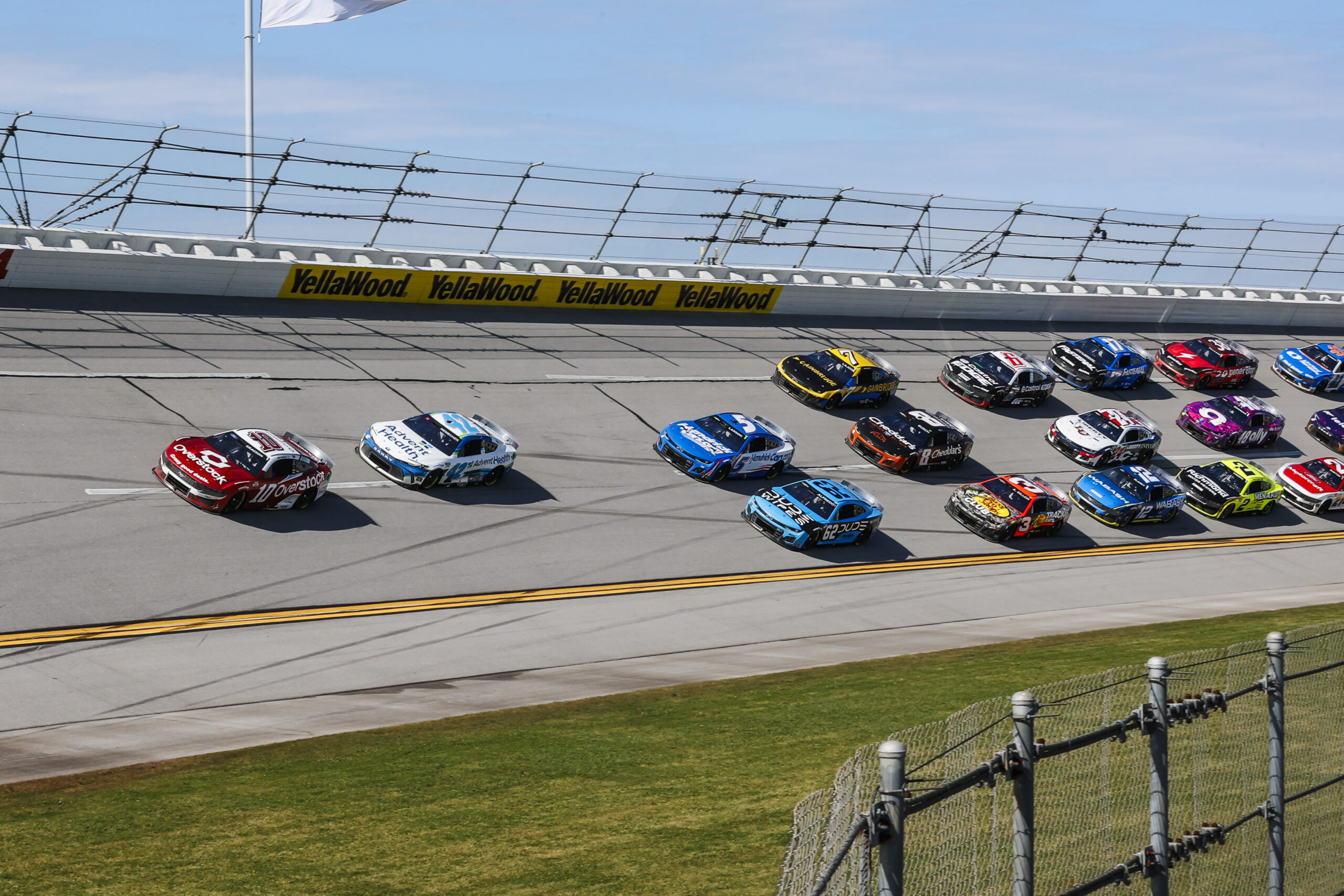 Noah Gragson Skids Through Last Lap Crash for Talladega Podium | Kickin ...