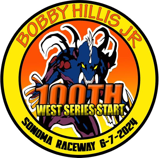 Bobby hillis jr. Will make his 100th arca menards series west start at sonoma raceway.