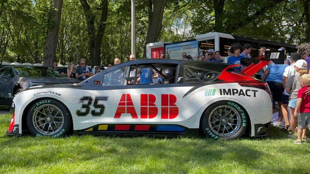 BREAKING NEWS: NASCAR Unveils EV Crossover Racing Vehicle At Chicago ...