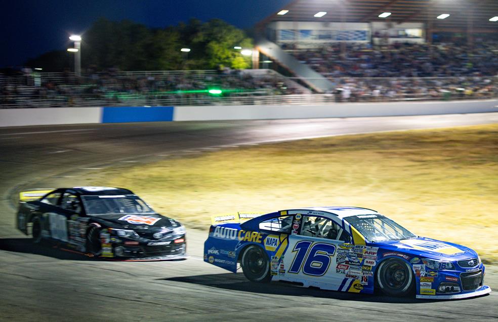 Tyler reif won a caution-free arca menards series west race at shasta speedway.