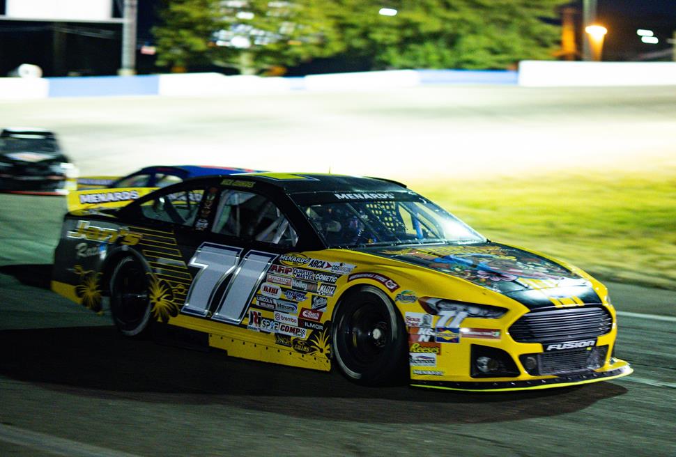 Tyler reif won a caution-free arca menards series west race at shasta speedway.