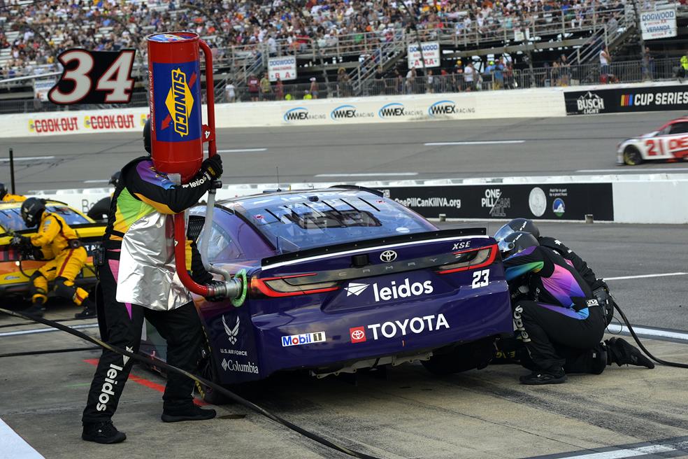 Bubba wallace took over the final transfer spot for the nascar cup series playoffs at richmond raceway.