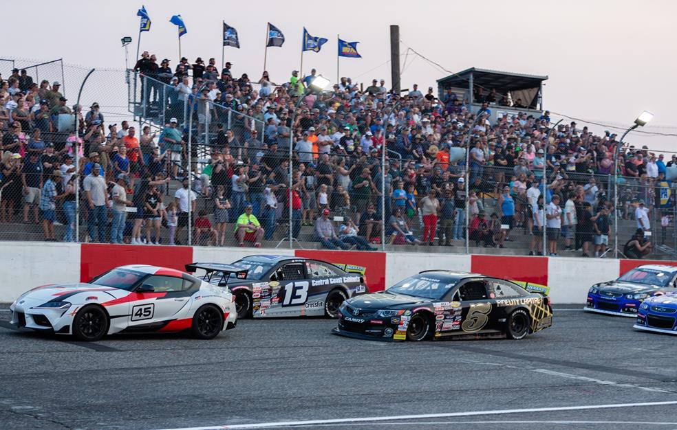 Tyler reif scored his second consecutive win in the arca menards series west at tri-city raceway.