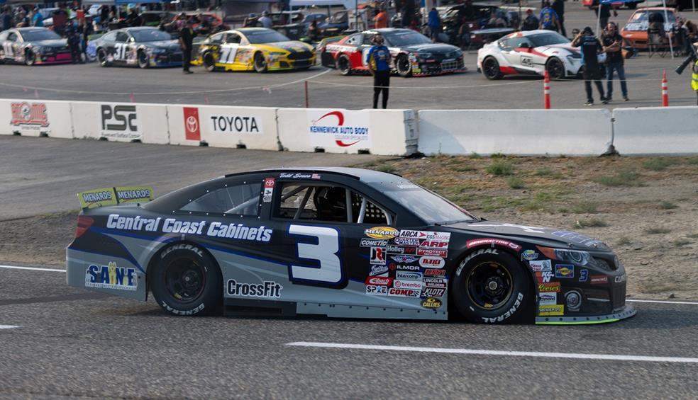 Tyler reif earned his second consecutive win in the arca menards series west's return to tri-city raceway.