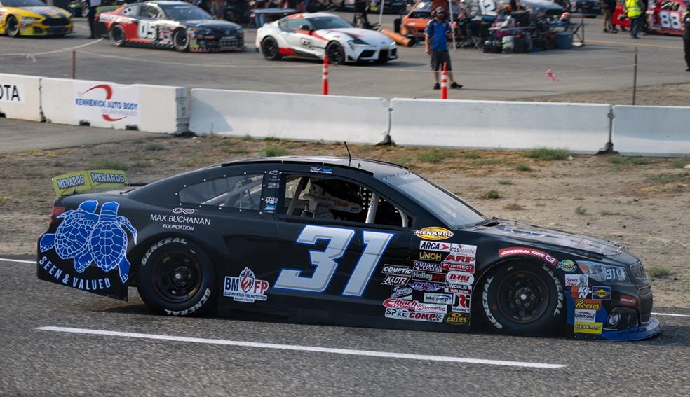 Tyler reif earned his second consecutive win in the arca menards series west's return to tri-city raceway.