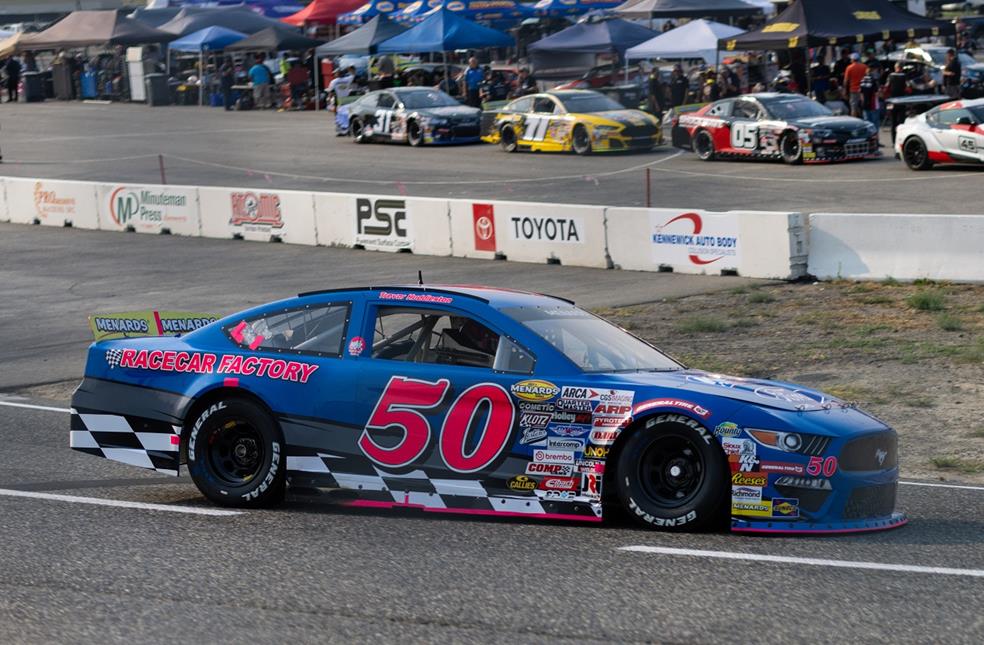 Tyler reif earned his second consecutive win in the arca menards series west's return to tri-city raceway.