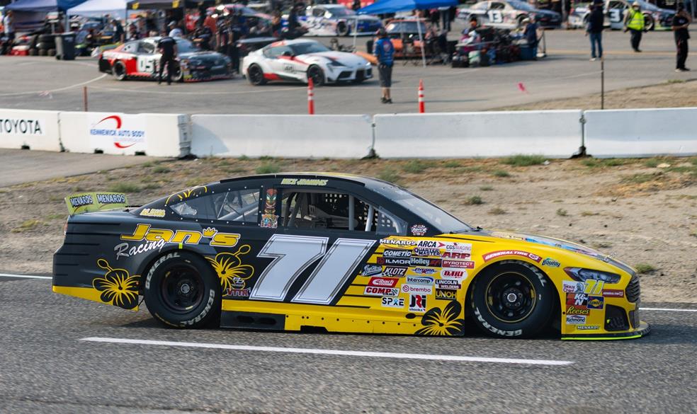 Tyler reif earned his second consecutive win in the arca menards series west's return to tri-city raceway.