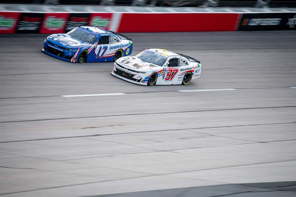 Shane van gisbergen scored a top-10 finish in the nascar xfinity series at darlington raceway.