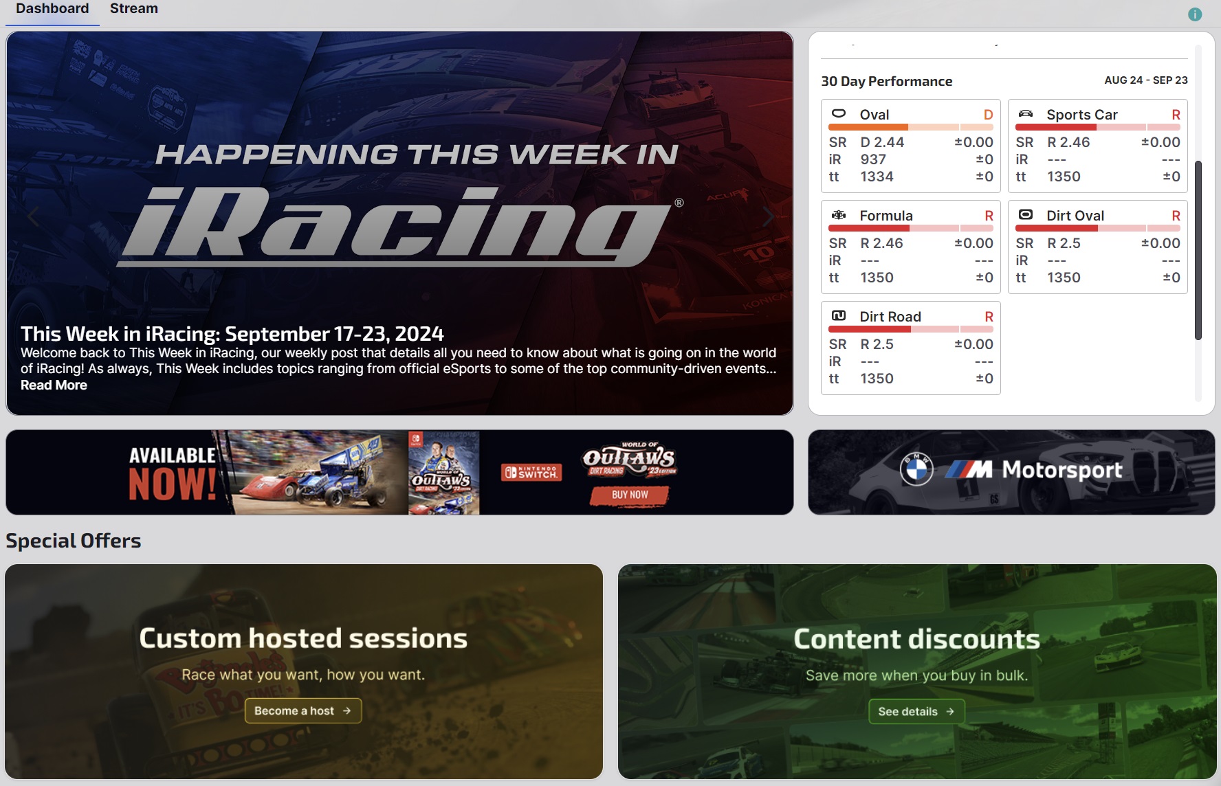 iRacing is just one way the racing world is changing the viewing options for racefans.