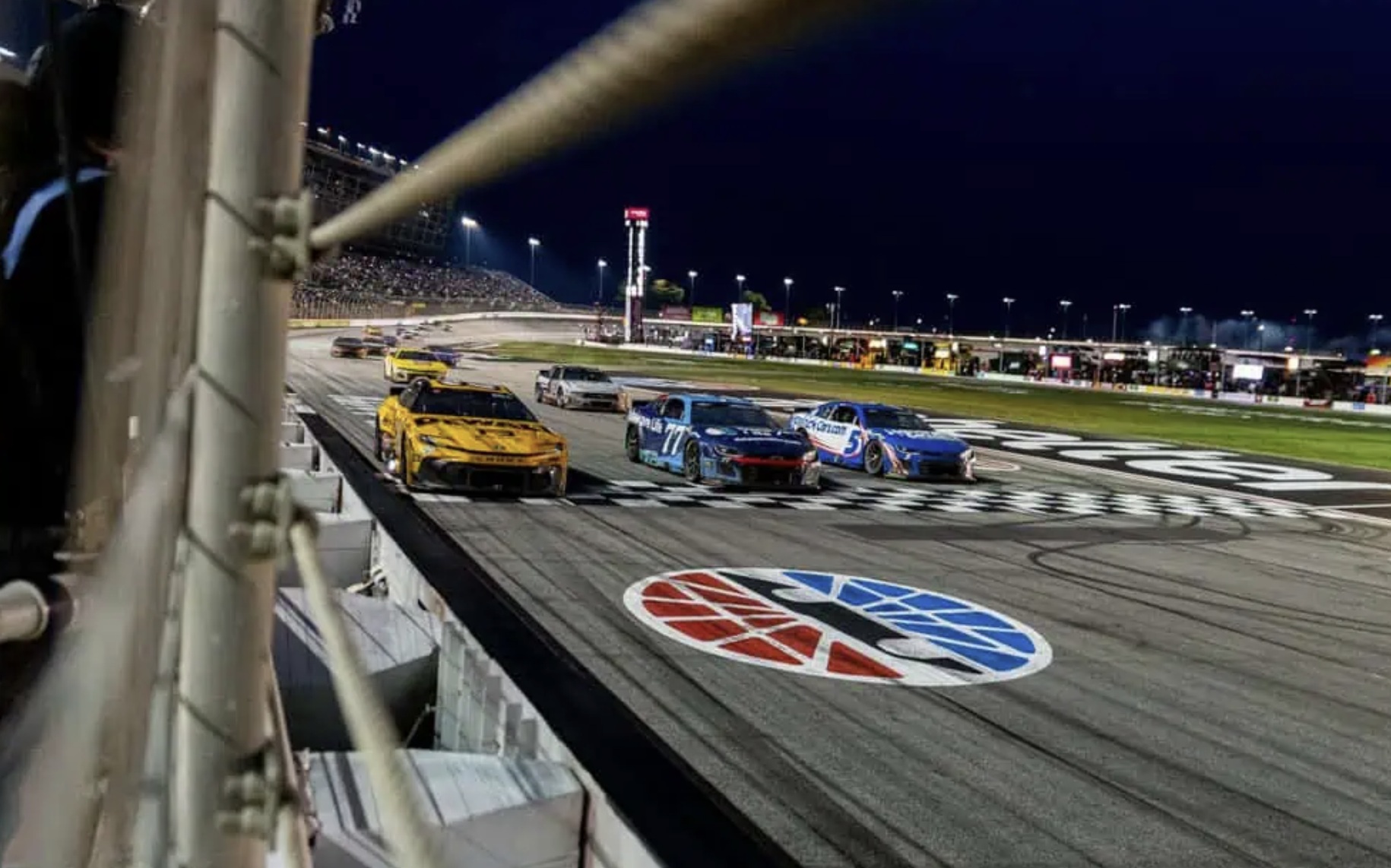 Christopher bell edges out carson hocevar for the win at atlanta motor speedway. Photo by blake ulino/kickin' the tires