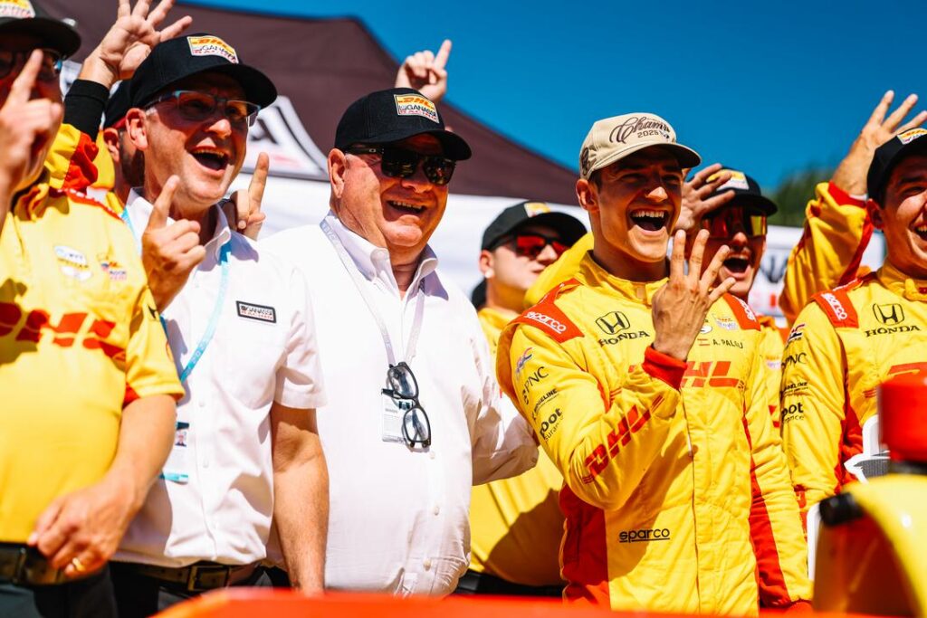 Palou Wins 2025 Indycar Title; Power Dominates To Win In Portland 1 Chip ganassi and alex palou bitnile com grand prix of portland by joe skibinski ref image without watermark m140947