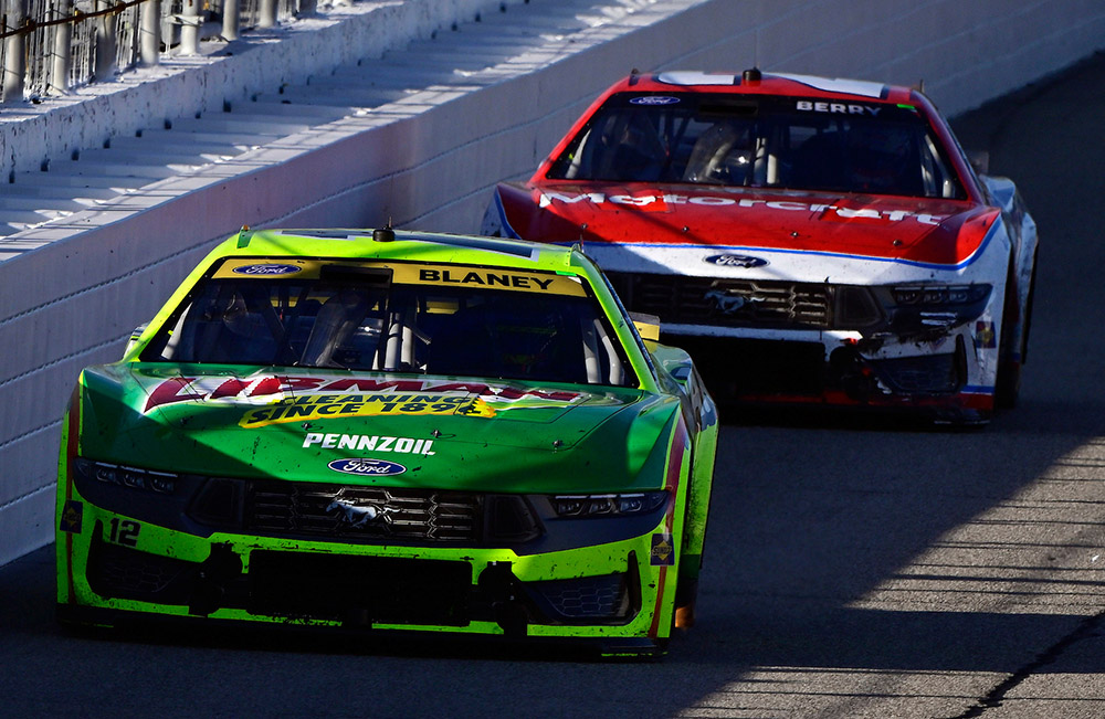 Bounced From The Nascar Playoffs, Josh Berry Is Still Bringing The Fight For Wins In 2025 1 Berry trails blaney