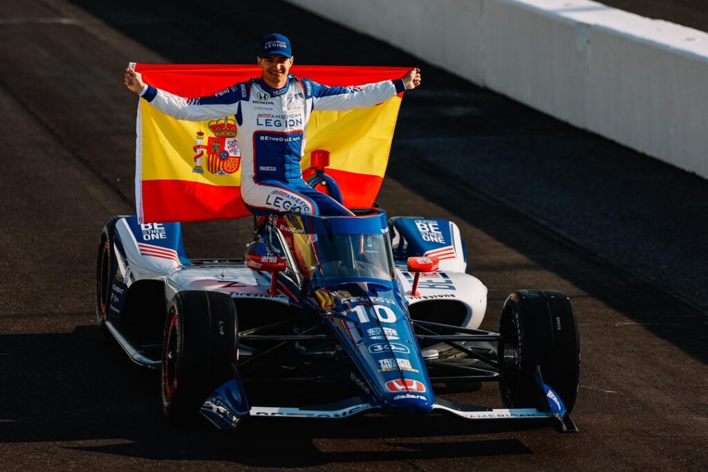 Alex palou indianapolis 500 front row photoshoot by joe skibinski ref image without watermark m81741