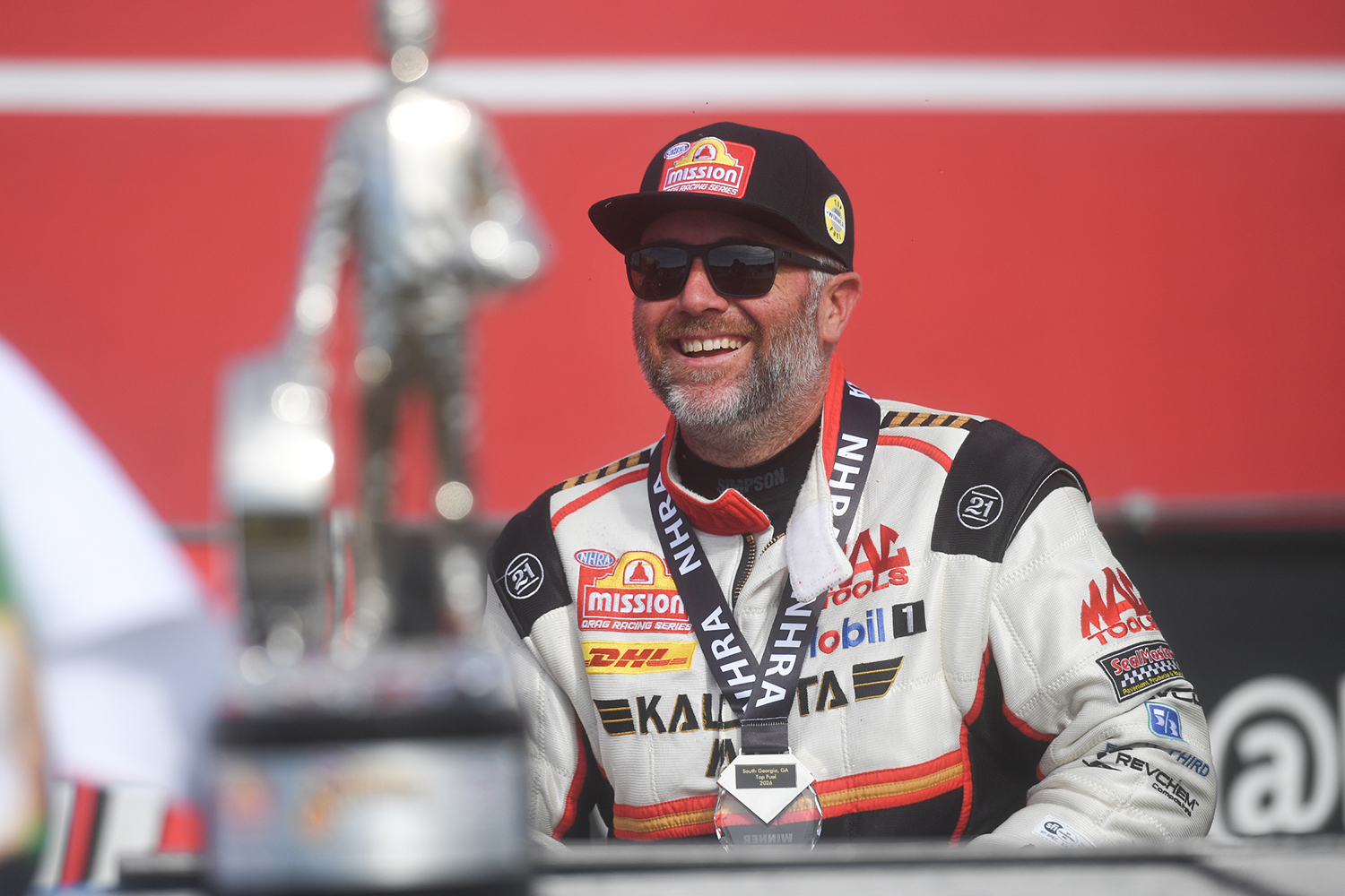 Shawn Langdon goes 345 mph.