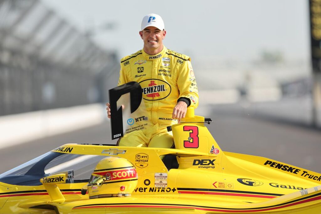 Scott mclaughlin 108th running of the indianapolis 500 front row photoshoot by chris owens ref image without watermark m105668