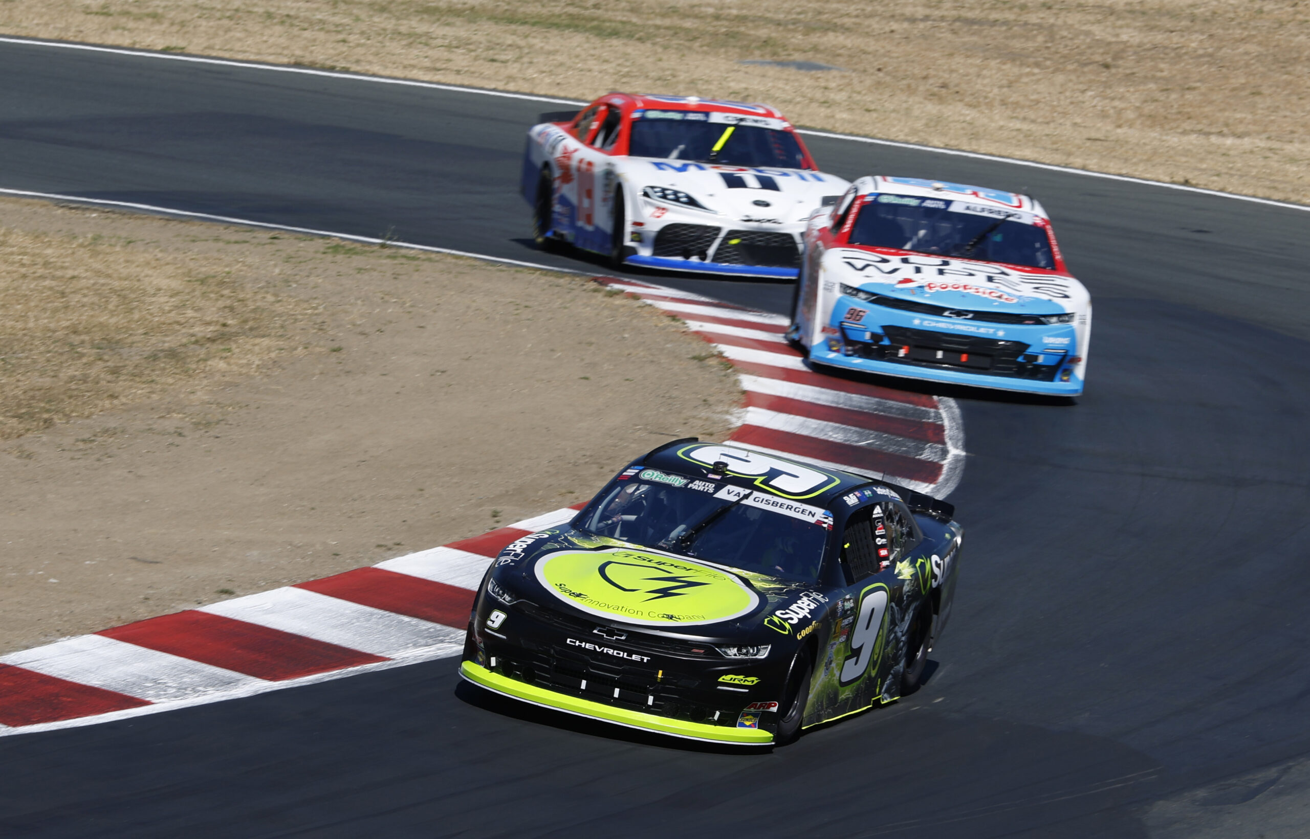 Under The NASCAR Radar | June 27, 2026: during the Pit Boss / FoodMax 250 O'Reilly Auto Parts Series race at in Sonoma Raceway, CA. (HHP/Tom Copeland)