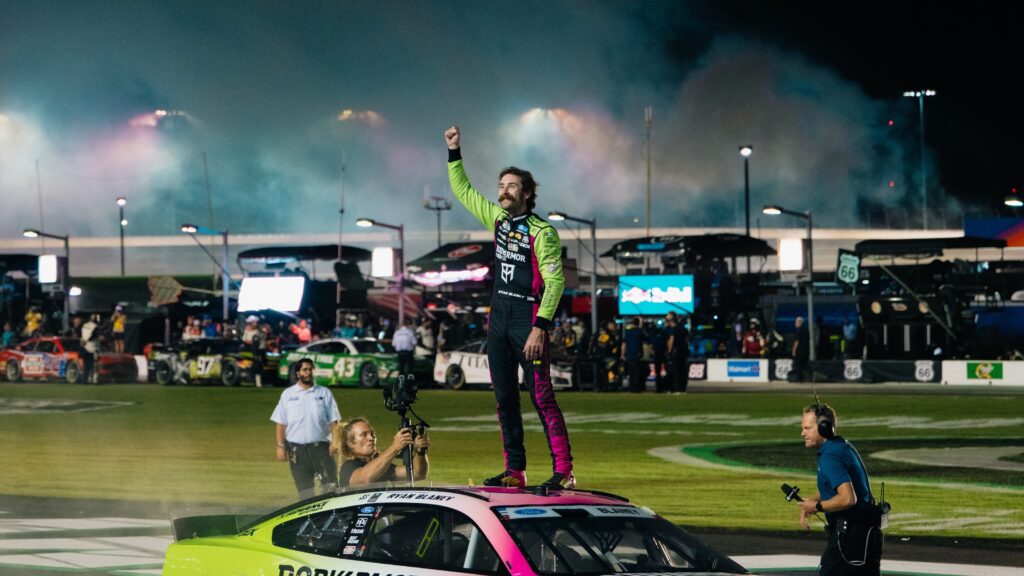 After a 3-Hour Rain Delay, Ryan Blaney Finally Delivers Team Penske's Much-Needed Second Win of the Season At EchoPark Speedway